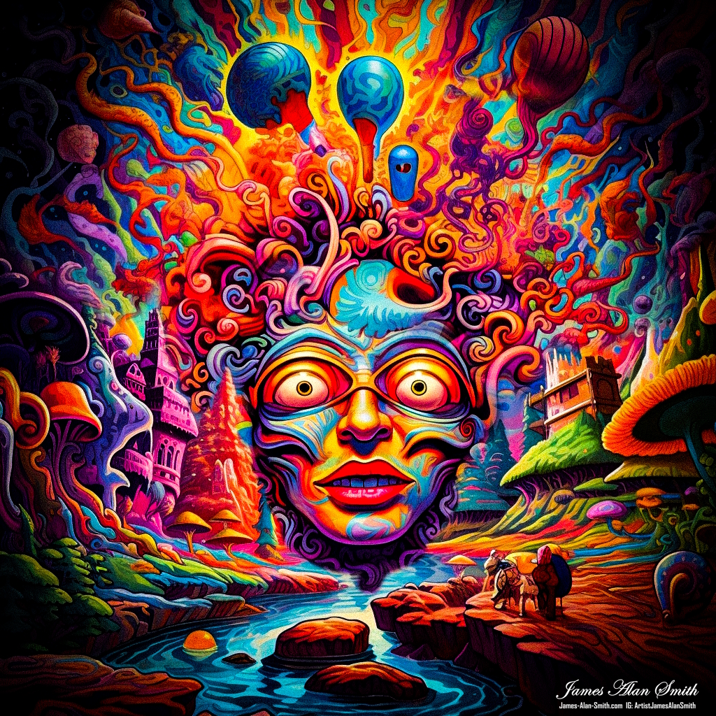 Psychedelic James Alan Smith