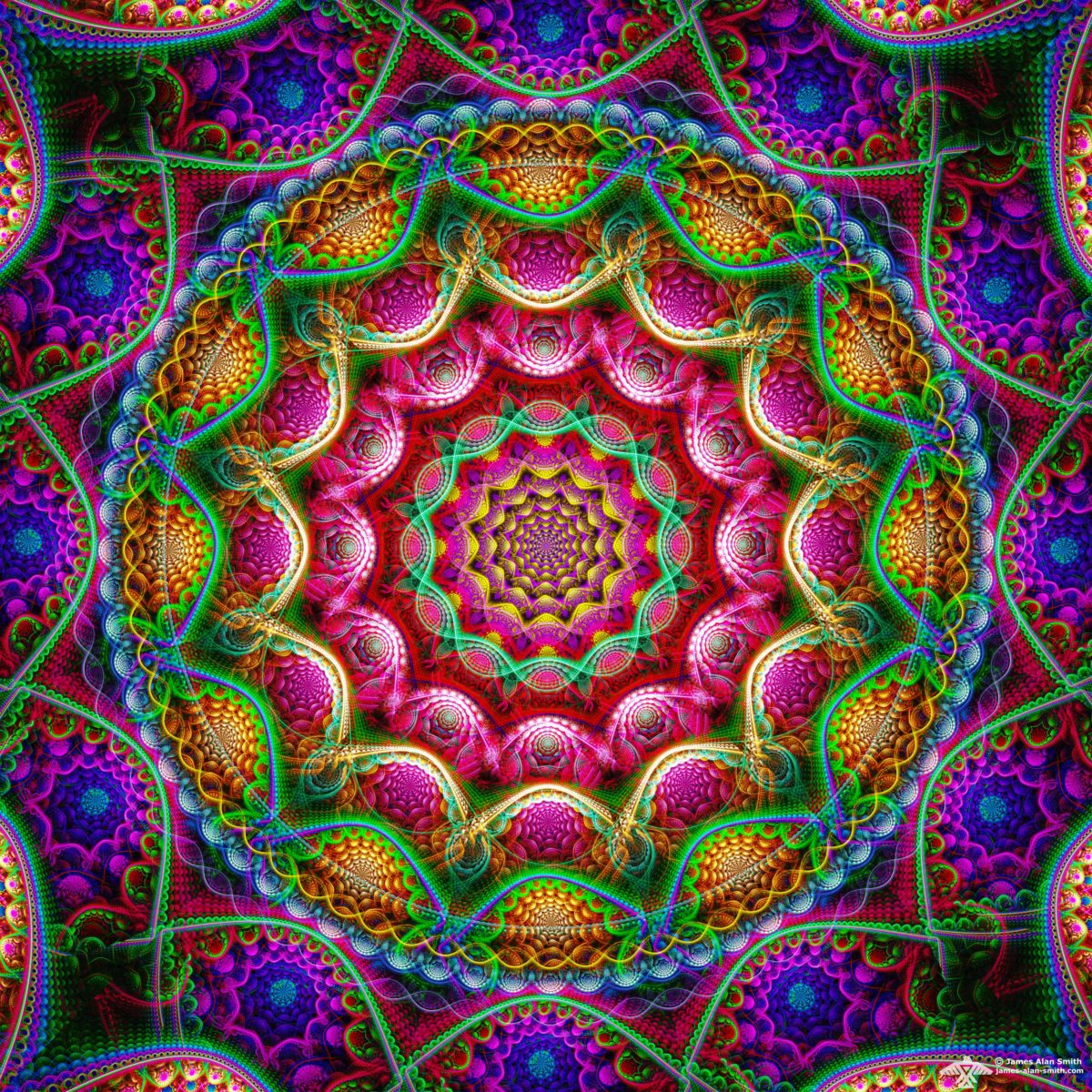 Infinite Progression Mandala – James Alan Smith