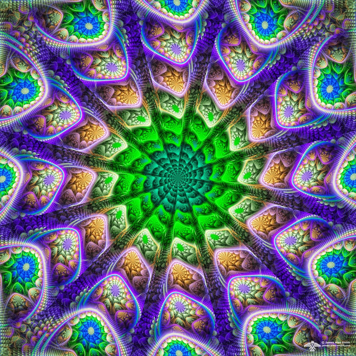 Forever in Motion Mandala – James Alan Smith